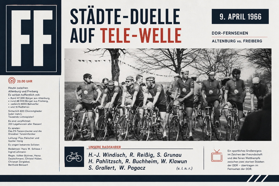 Fernseh-Städteduell 1966 in Freiberg