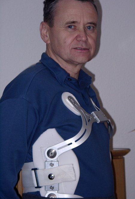 Rumpforthese zur Stabilisierung der Wirbelsäule